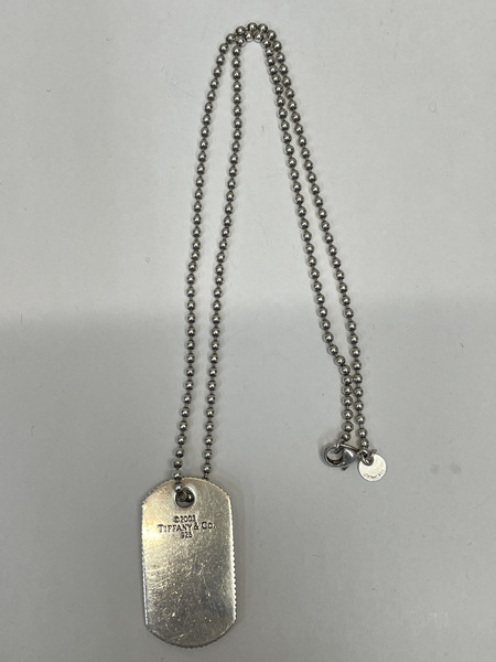 Tiffany＆Co. 2003 シルバー925 ドッグタグネックレス