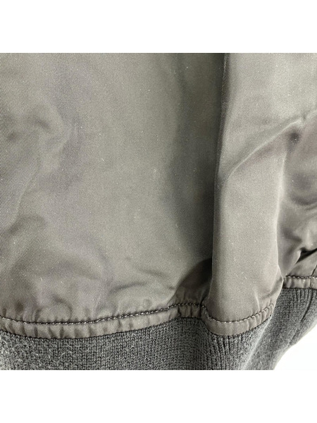 Sacai ミリタリージャケット SACAI ドッキング MA-1 2 ブラック