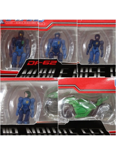 ダイアクロン DA-62 移動基地隊員セット ※未開封[値下]
