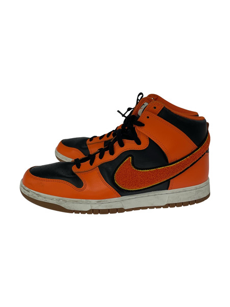 NIKE/Dunk High University Chenille Swoosh/30cm