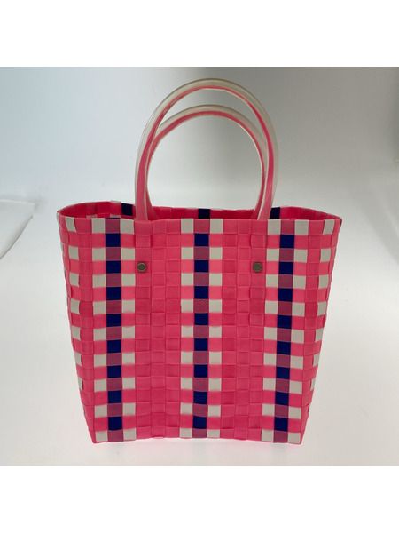 MARNI ハンドバッグ カゴバック ピンク