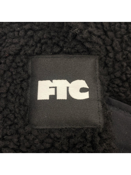 FTC ブルゾン・ジャンパー SHERPA FLEECE REVERSIBLE JACKET M ブラック