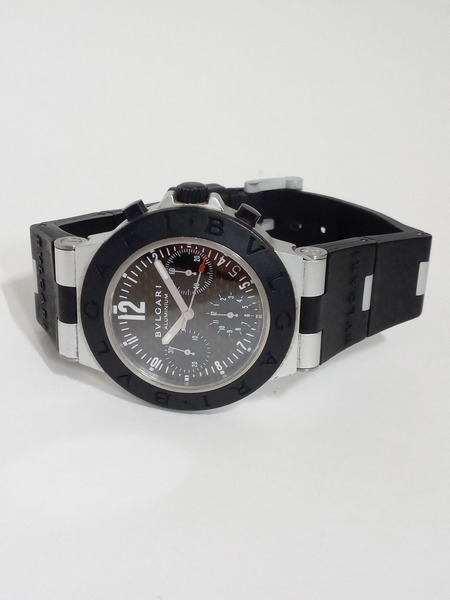 BVLGARI/アルミニウム・クロノグラフ/AC38TA メンズAT