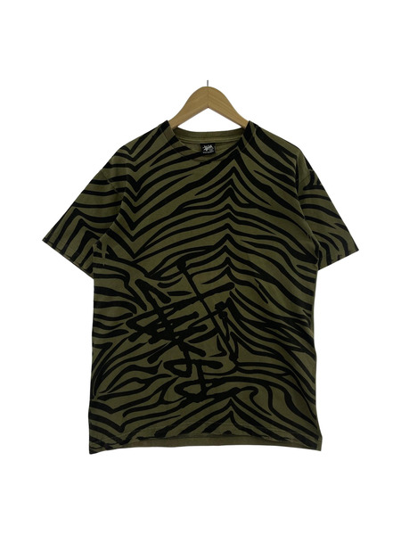 STUSSY 半袖Tシャツ・カットソー 00s 迷彩 カモ柄 Tシャツ(M)