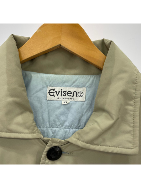 Evisen ジャケット ナイロン ベージュ
