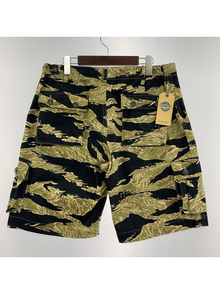 BUZZ RICKSON'S GOLD TIGER PATTERNS SHORTS タイガーカモショーツ (XL)