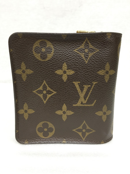 LOUIS VUITTON コンパクトウォレット LV モノグラム コンパクトジップ M61667 MI0045