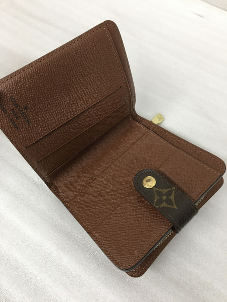 LOUIS VUITTON コンパクトウォレット LV モノグラム コンパクトジップ M61667 MI0045
