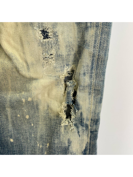 DSQUARED2 デニム・ジーンズ ダメージ加工 52 ブルー