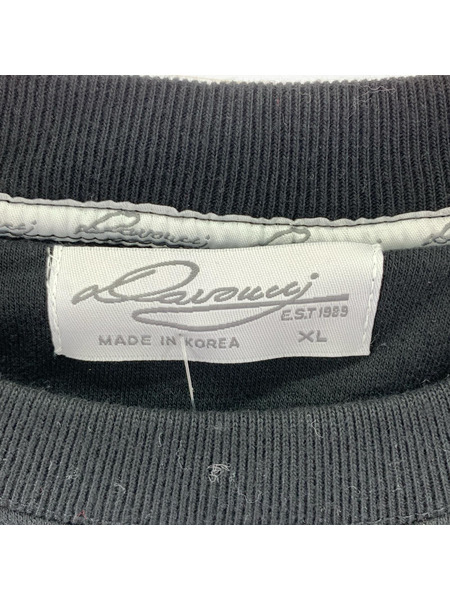 スウェット・トレーナー DAVOUCCI デザインスウェット XL 黒