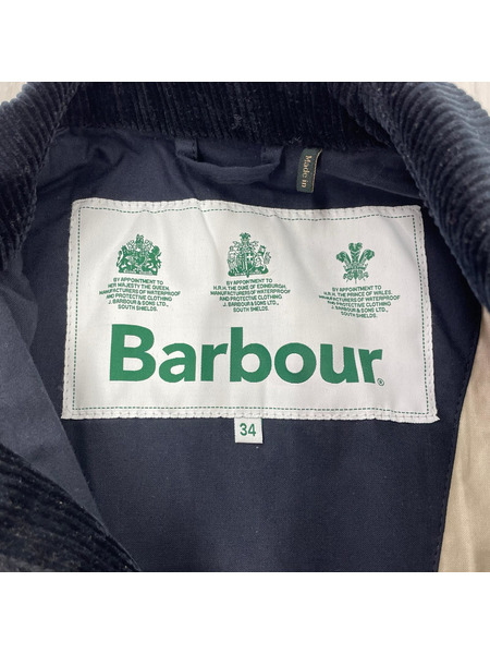 Barbour　オイルドジャケット 34  1902207