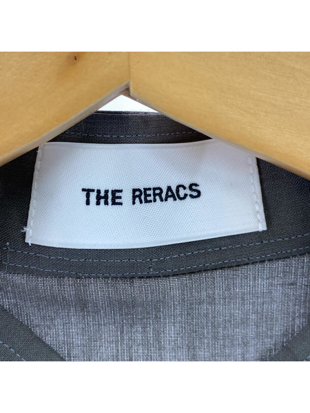 THE RERACS 長袖シャツ THE RERACS 22SS バンドカラーシャツ(36)[値下]