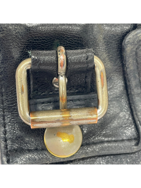 beautiful people コンパクトウォレット riders petit wallet レザー 黒
