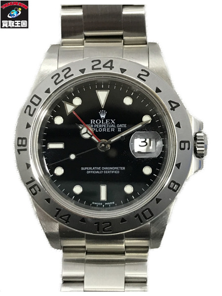 ロレックス/エクスプローラー2/16570/K番/OH・仕上げ済み メンズAT メンズAT 化粧箱付き