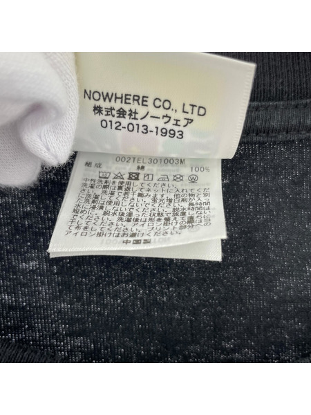 A BATHING APE 半袖Tシャツ・カットソー シャークデザイン S/Sカットソー 黒 (L)