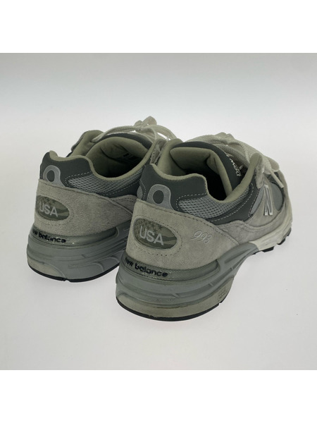 NEW BALANCE スニーカー 993GL US9.5 27.5cm グレー