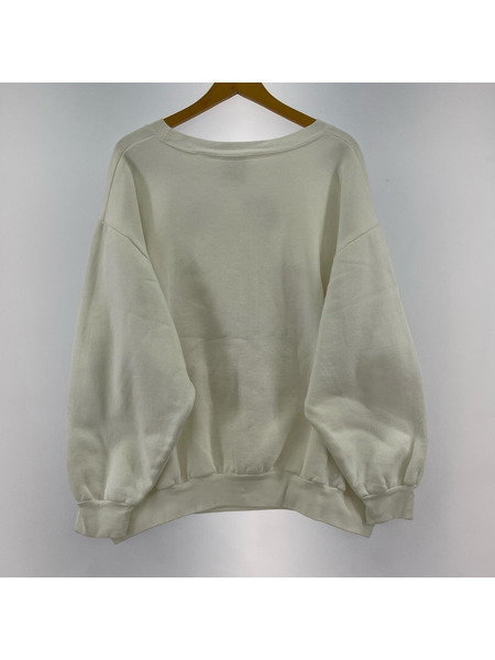 90s MICKEY スウェット/白