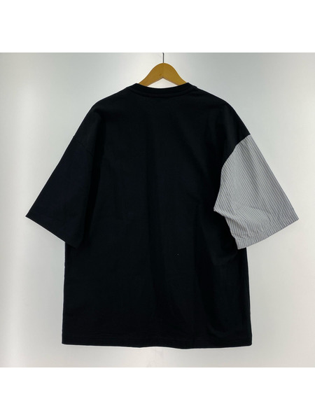 COMME des GARCONS 半袖Tシャツ・カットソー HO-T010  綿天竺×多素材MIX (S)