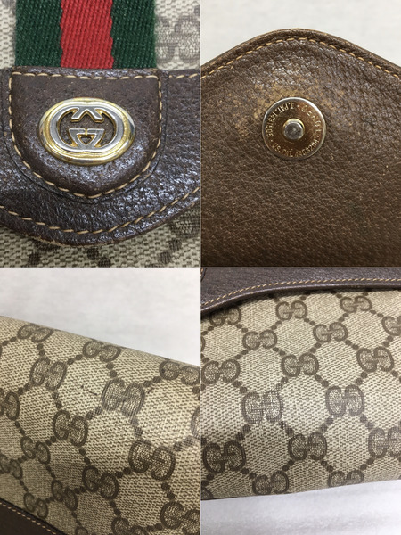 ショルダーバッグ GUCCI シェリーライン GG柄 スプリームショルダーバッグ