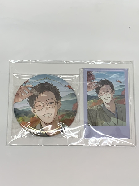 にじさんじ 社築 誕生日グッズ2025 全力お祝いセット+箔押し缶バッジ&チェキ風カード 未開封 やしろきずく やしきず VTuber バーチャルYouTuber バーチャルライバー 