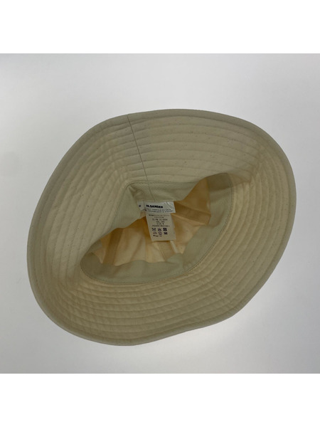 JIL SANDER ハット コットン ベージュ