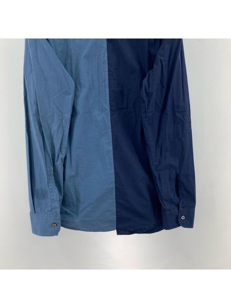 MAISON MARGIELA 長袖シャツ 14 RE-EDITION アーティザナルアシンメトリックシャツ 38