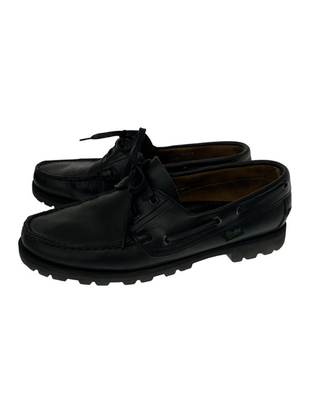 Paraboot シューズ MALO BLUE BLUE 別注 デッキシューズ ブラック