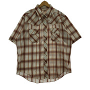 OLD・VINTAGE 半袖シャツ SUNDANCE CAREER CLUB 70s頃 ウエスタンシャツ