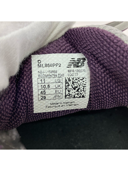 NEW BALANCE スニーカー ML860PP2 US11 29.0cm