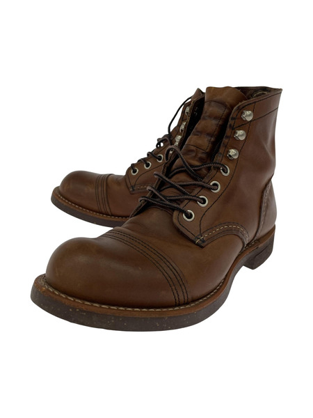 RED WING ブーツ 8081 アイアンレンジ(US6/24cm) アンバーハーネス