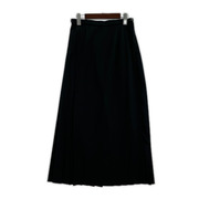 ロングスカート british made プリーツスカート BLK