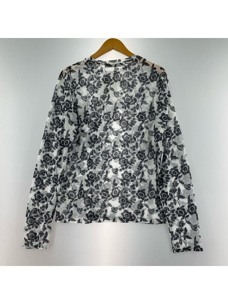 FUMIE=TANAKA 長袖Tシャツ・カットソー シアープリントトップス