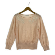 ANAYI ニット・セーター リブニットカットソー/BEG/38