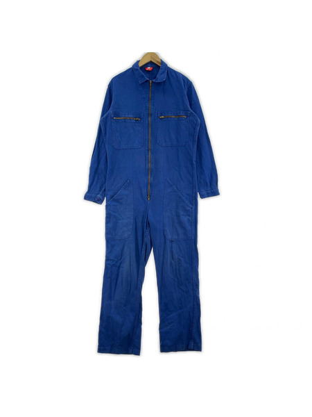 OLD・VINTAGE  60s Adolphe Lafont コットンツイルオールインワン 青 2[値下]