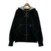 パーカー(ジップアップ) FAF/AGED ZIP UP HOODIE/BLK/1