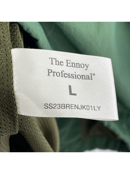 ENNOY×スタイリスト私物 23SS NYLON JACKET  L 緑 SS23BRENJK01LY