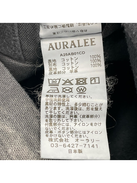 AURALEE ジャケット PRODUCT DYED ORGANIC COTTON DUCK BLOUSON