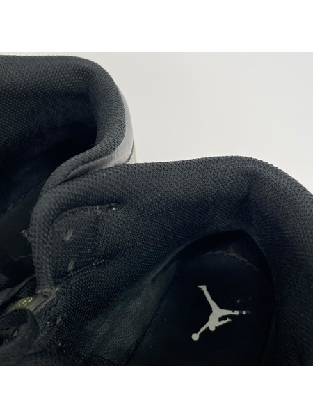 NIKE スニーカー AIR JORDAN 1 MID 緑黒 (27.0cm)