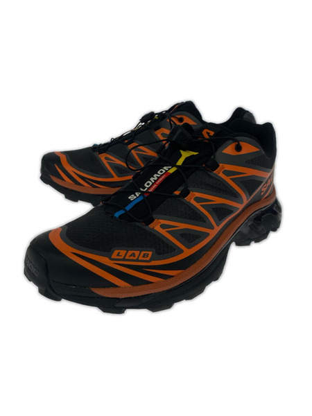 SALOMON スニーカー XT-6 Asphalt/Black/Red Orange (26.5)[値下]