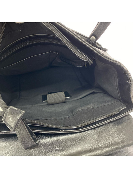 TUMI リュックサック・バックパック レザーリュック 黒