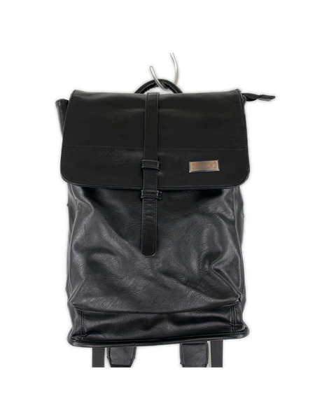 TUMI リュックサック・バックパック レザーリュック 黒