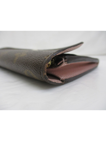 長財布 ポルトフォイユ・エミリー　ローズ・バレリーヌ