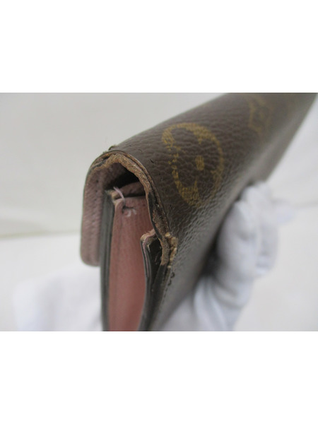 長財布 ポルトフォイユ・エミリー　ローズ・バレリーヌ