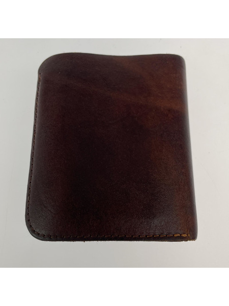 コンパクトウォレット RRL 二ツ折リ財布 茶
