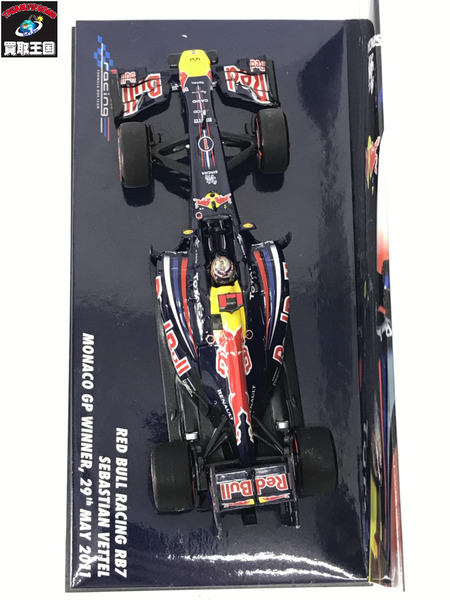 1/43スケールカー 1/43 RB7 ヴェッテル モナコGP 29　MAY 2011