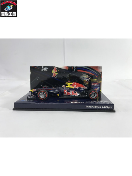 1/43スケールカー 1/43 RB7 ヴェッテル モナコGP 29　MAY 2011