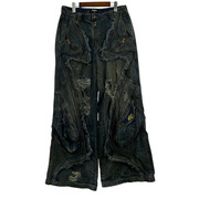 PERSONSOUL エイリアンダーディデニム  XL ブルー