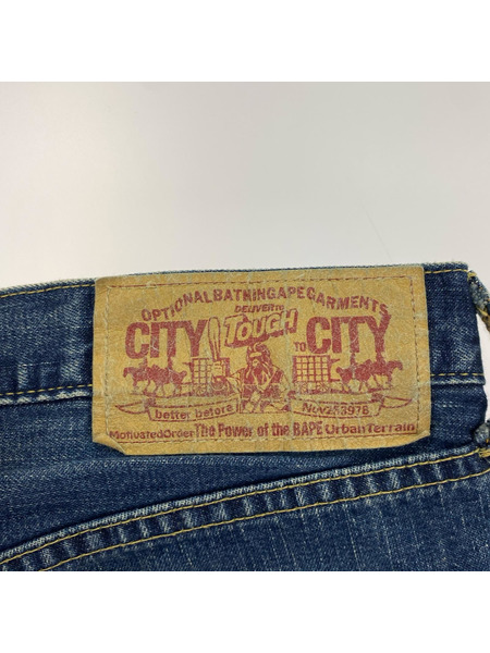 A BATHING APE デニム・ジーンズ babymilostore ペイントデニム