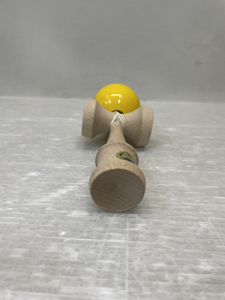  イワタニ木工 夢元 けん玉 イエロー 廃盤 絶版品