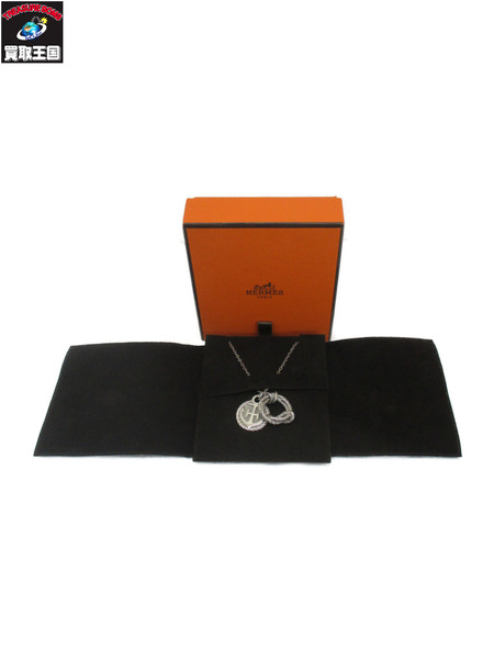 アクセサリー HERMES コルダージュ ロープネックレス
